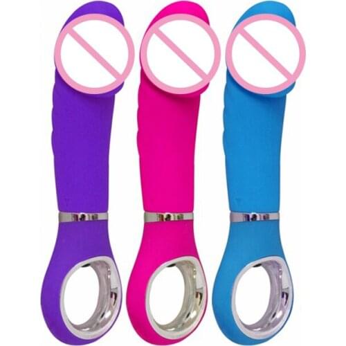 Silicone 7 Speed Flirting G-Spot vibrator Powerful G-Spot Vibrating Breast Clip Massager Sex Toys Mute AV Vibrator for Women O3