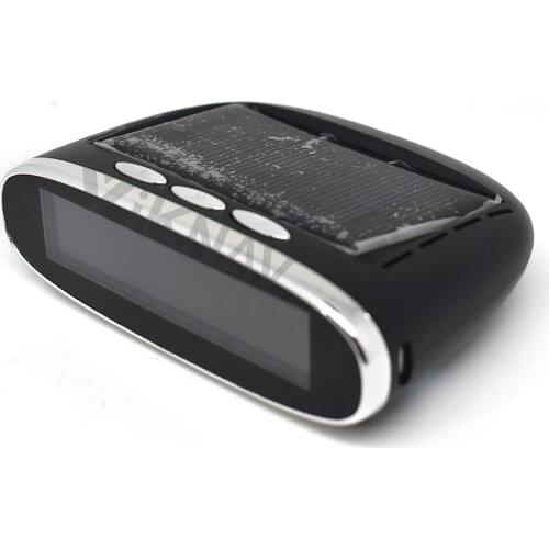 Solar Truck TPMS 4 Wheels Car Tire Pressure Alarm Monitor System Auto Security Alarm Systems Tyre Pressure Temperature Warning