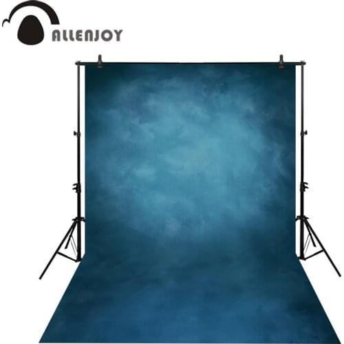 Allenjoy wallpaper background dark blue color old master abstract indoor professional studio photography backdrops photophone
