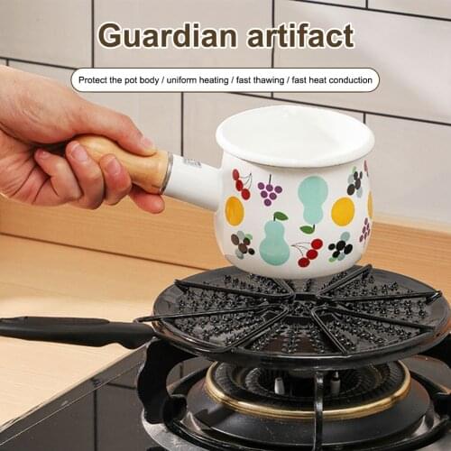 Heat-conducting Plate Heat Diffuser Plate Flame Reducer Guard Kitchen Tools Effectively Protect The Pot For Small Pot Type