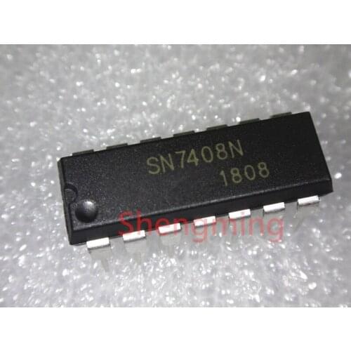 10pcs SN7408N DIP-14