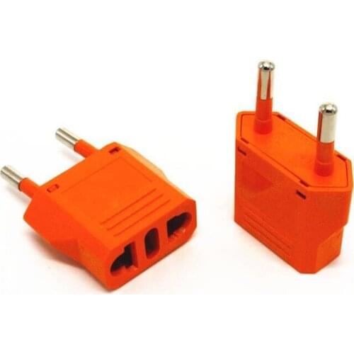 20pcs EU European Travel Adapter Germany Japan China US To EU Type C AC Power Plug Adapter Electrical Charger Outlet Socket