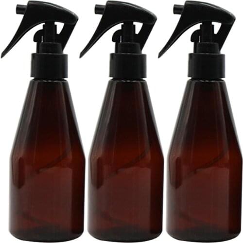 3PCS Mist Spray Bottle 6.76oz Multiuse Water Spray Bottle Cleaning Spray Bottle Plastic Atomizer Cosmetic Spray Bottle