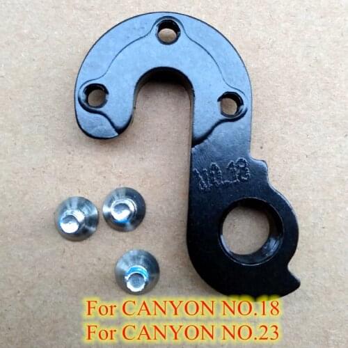 5pcs Bicycle derailleur hanger MECH dropout For CANYON No.18 No.23 Endurace CF R32 Aeroad Di2 SRAM Ultimate CF Inflite AL SRAM