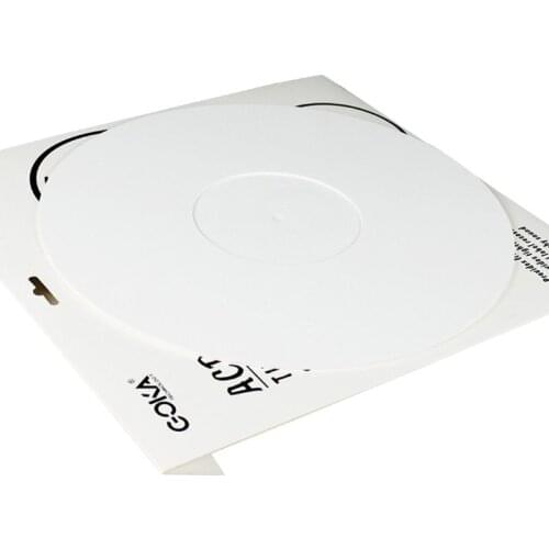 12 Inch 3MM Acrylic Record Pad Anti-static LP Vinyl Mat Slipmat for Turntable Phonograph Accessories D08A