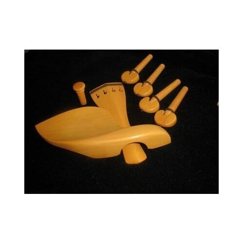 Violin accessories: boxwood complete set of accessories / string / stringed plate / Chin / stern high-end accessories 4/4