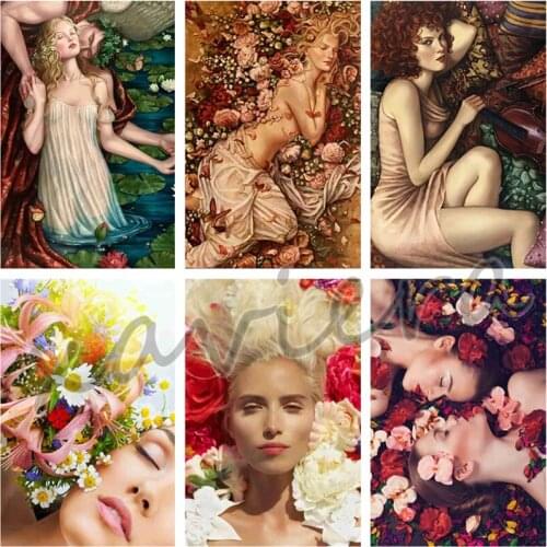 Xaviera 5D Diy Diamond Embroidery Full Square Drill Naked Couple Men and Women Rhinestone Mosaic Cross Stitch Kit Valentine Gift