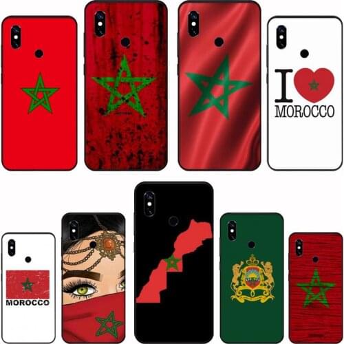 Maroc Morocco Flag Phone Case For Xiaomi Redmi 4x 5 plus 6A 7 7A 8 mi8 8lite 9 note 4 5 7 8 pro