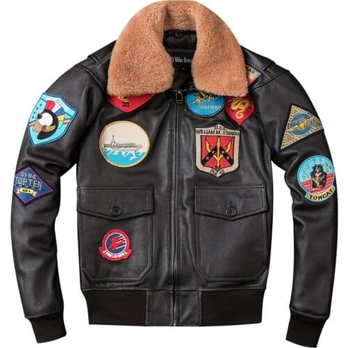 DaJane Men's Jackets Pilots