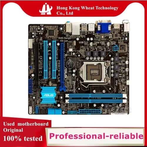 For ASUS P8B75-M LE Motherboard Socket LGA 1155 DDR3 SATA3 For Intel B75 Original Desktop Used Mainboard