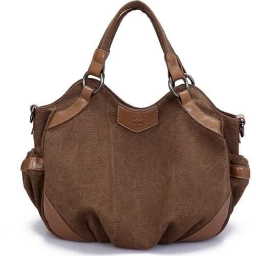 Single-Shoulder Canvas Bag 2021 New Womens Bag Fashion New Canvas Handbag Womens Makeup Bag weekend bag