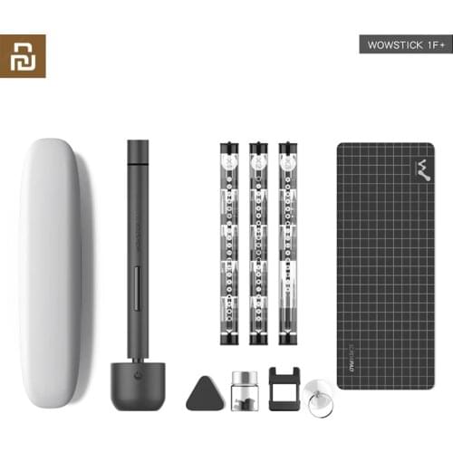 Youpin Wowstick 1FS 1F+ 1F Pro Mini Lithium Electric Screwdriver Alloy Body 3 LED Light Cordless Battery Power with 56Bits