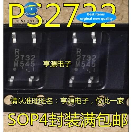 30pcs 100% new and orginal real stock Optical coupling SOP4 PS2732 R2732 NEC2732 2732 driver