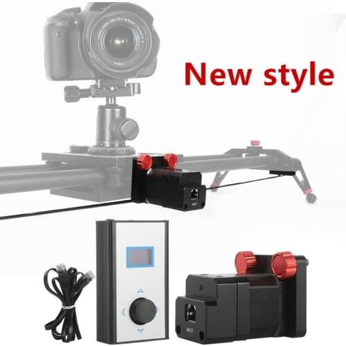 New Carbon Fiber Stepper Motor Motorized Timelapse Video Camera Slider Follow Focus Rail Carbon Slide for Electric Control DSLR