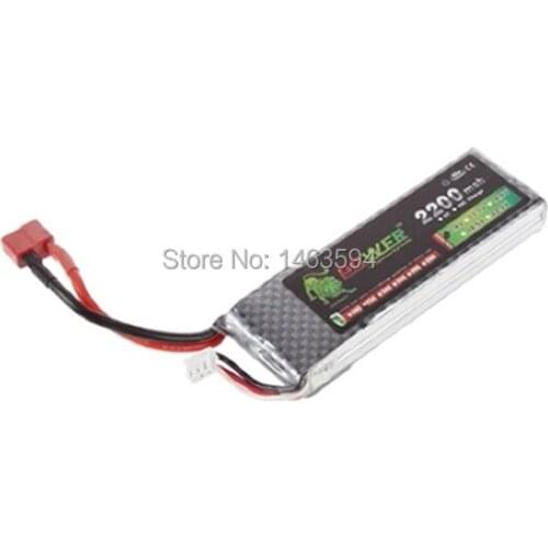 Wholesale MJX T65 T55 JST plug Battery RC Helicopter spare parts MJX T55 T65 7.4V 2600mAh