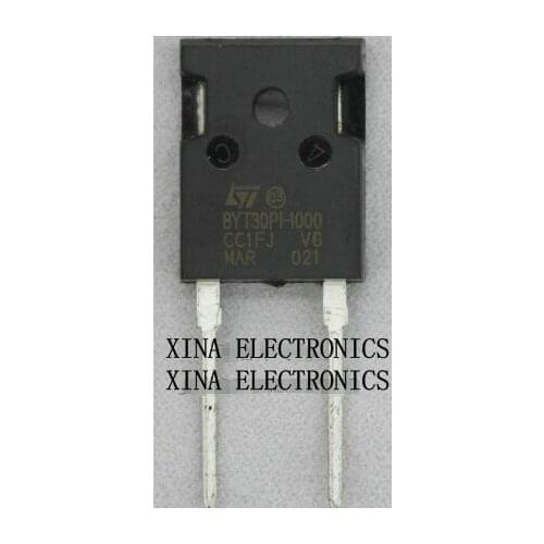 BYT30PI-1000 BYT30PI1000 BYT30PI 375A/1000V TO-247 ROHS ORIGINAL 10PCS/lot Free Shipping Electronics composition kit