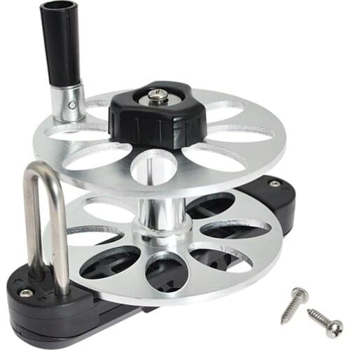 Split Type Reel Fishing Wire Reel Underwater Composite Speargun Reel for Spearfishing Fishing Accessories