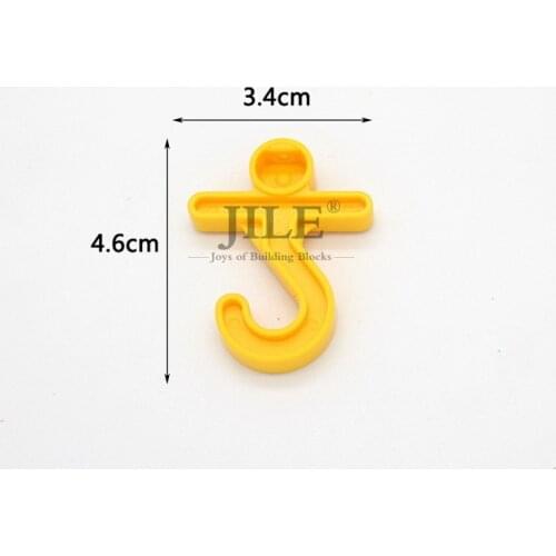Big Size Building Blocks Hook Pothook Large Particles DIY Bricks Compatible Accessories Science and Technology Mechanical Toy
