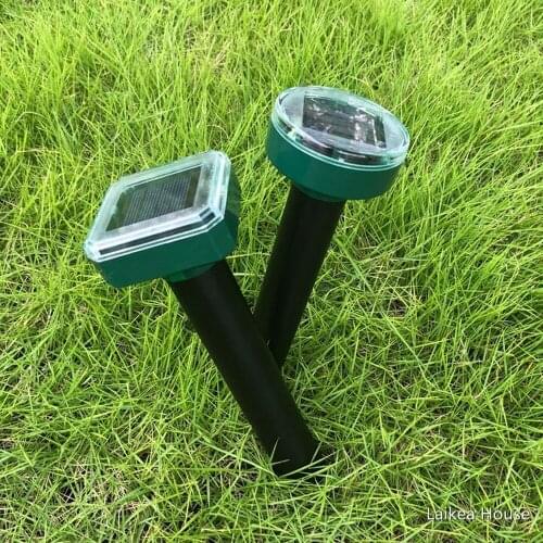 Solar Ultrasonic Mouse Repeller Snake Repeller 1/2/3PCS Repellent LED Light Repeller Outdoor Lamp Garden Mouse Mole Insect Pest