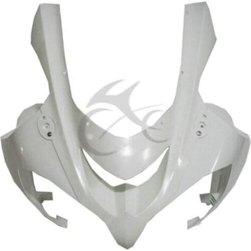 Motorcycle ABS Upper Cowl Front Fairing Nose For KAWASAKI NINJA ZX10R ZX-10R 2004 2005 New Unpainted