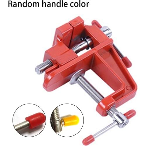 1pc Mini Aluminum Alloy Vises Precision Bench Jewelry Clamp Table Vice DIY Tool Miniature Small Jewelers Hobby Clamps