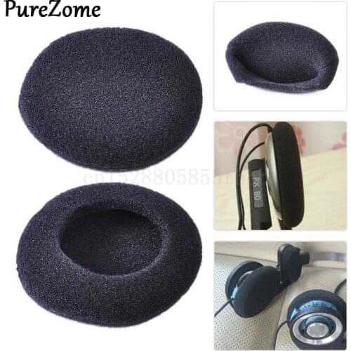 10Pcs 50mm Soft Sponge Headband Headphone Pad Cushion Headset Cover Replacement
