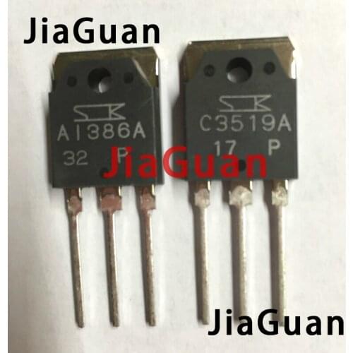2pairs High power diode triode Sanken 2SA1386A 2SC3519A Audio Power Amplifier tube New HIFI amplifier SK C3519A A1386A