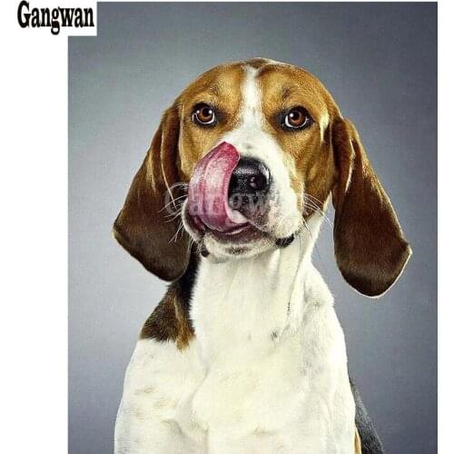 Beagle dog Diamond Painting cute puppy Cross Stitch DIY Hobby pet pattern Mosaic Full Square/Round drill 5D Diamond Embroidery