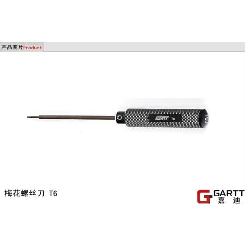 Freeshipping GARTT Tool Steel TORX Driver PRO Series Tool T6 For RC Helicopter Airplane Big Sale