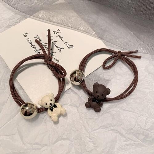 Fashion Japanese Korean Style High Quality Fashion Hot Selling Hair Band Girls Students Hair Rope Hair Rings Heapiece Gifts