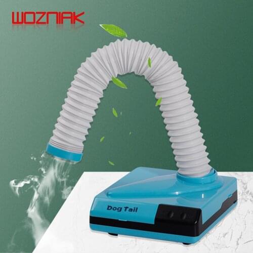 WOZNIAK Desktop Smoking Apparatus Laser / Welding Exhaust Fan Tin Planting Repair Detoxification and Ventilation Tools