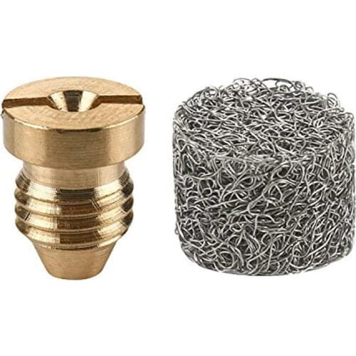 Sprayer Foam maker Orifice nozzle Irrigation Cleaning Male screw Flat head Brass