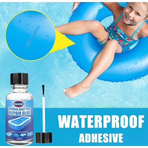 1PCS Swimming PVC Repair Glue Swim Repair Glue Tube Swimming Ring Repair Patch Wimming Pool Rings Inflatable-Boat Kayak Repair