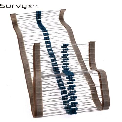 100PCS Metal Film Resistor 0.25W 1/4W 1% - Full Range of Values (1.5K Ohm to 3.9K Ohm)
