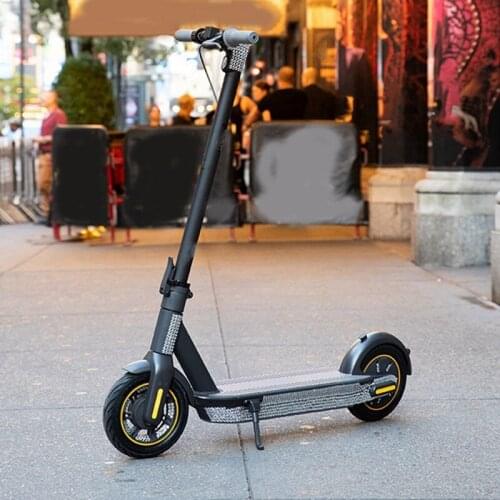 2 Pcs Electric Scooter Accessories:1 Pcs Rear Fork Decorative Cover & 1 Pcs Rear Fork Decorative Cover And Stickers