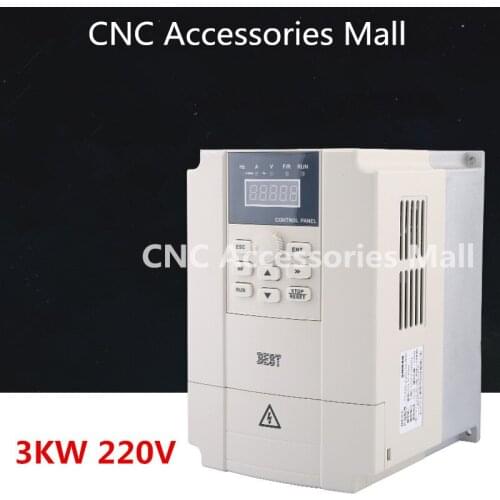 3kw 220V BEST Frequency Inverter VFD Variable Frequency Drive for spindle motor