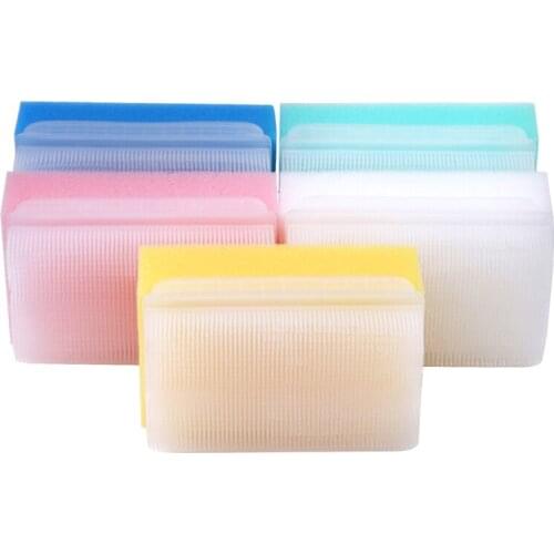 5pcs Children Sensory Brush Baby Bath Sponge BrushN ew Arrival Baby Bath Brushes Child Face Exfoliating Facial Cleaning Brush