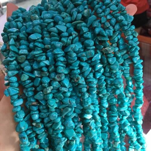 Natural Stone Beads Green Turquoises for DIY Necklace Bracelat Jewelry Making Size 9x9mm