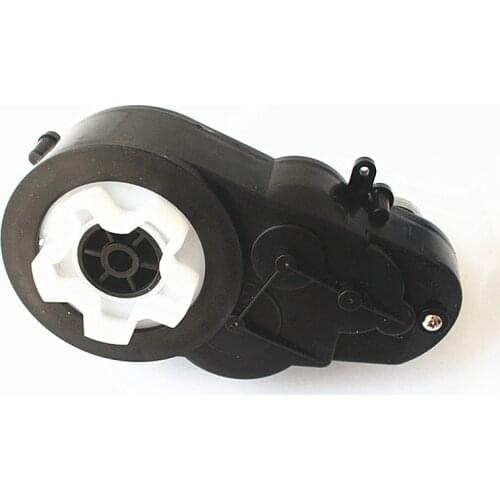 ZLBBM Childrens electric motorcycle car gearbox with 12V rs550 motor five plum drive gear box with motor accessories