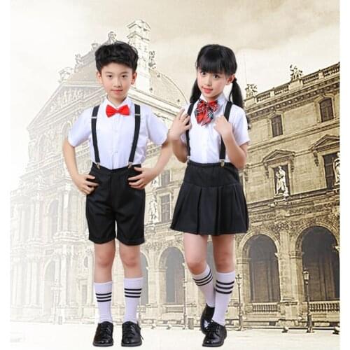 Childrens Chorus Performance Boys and Girls Bibs Student Uniforms Childrens Wear Uniforms School Uniforms
