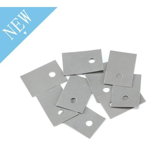 100PCS TO-220 Insulation Pads Silicone Heatsink Shim TO220 to-220