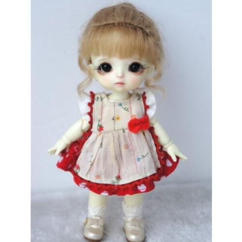 JD616 1/8 1/6 New Arrival BJD Mohair Wig Fashion High Ponytail Doll Hair Suit For Size 5-6 Inch 6-7 Inch Doll Wigs Accessories