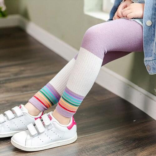 Girls Leggings for Outdoor Travel Clothes Girls Pants Student Casual Wear Customizable Stylish Computer Printing For 2-9 Years