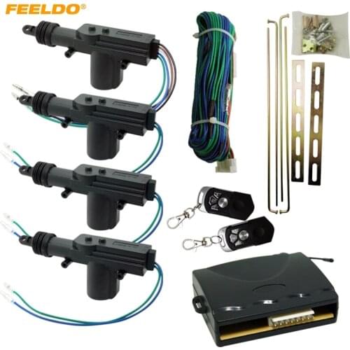 MOTOBOTS 1Set Car 4-door Remote Central Locking Keyless Entry System #AM1278