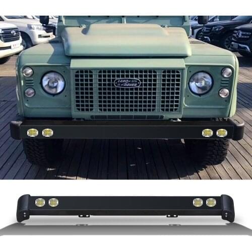 For Land rover Defender 90 110 Front Bumper with led lights Accessories Original Type Bumper