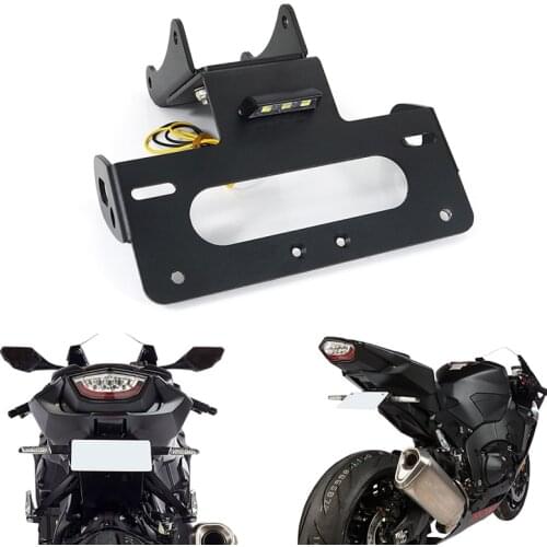 Fit For Honda CBR1000RR 2017-2020 Rear Tail Tidy Fender Eliminator Kit Number Registration Plate kit License Plate Holder