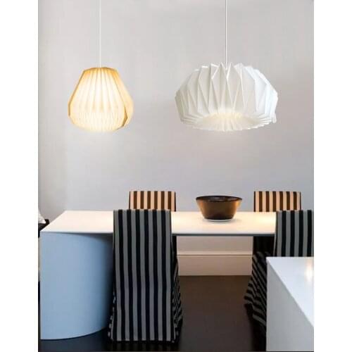 Fabric Pendant Wall Lamp Table E14 Screw Type