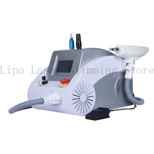 Portable Q switch Nd Yag Laser Machine Tattoo Removal And Skin Rejuvenation 1064nm 532nm 1320nm Carbon Laser Peeling Machine