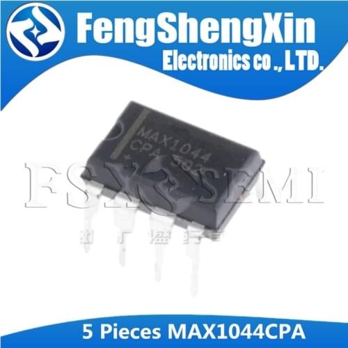 5pcs/lot MAX1044CPA DIP8 MAX1044EPA DIP-8 MAX1044 Switched-Capacitor Voltage Converters IC