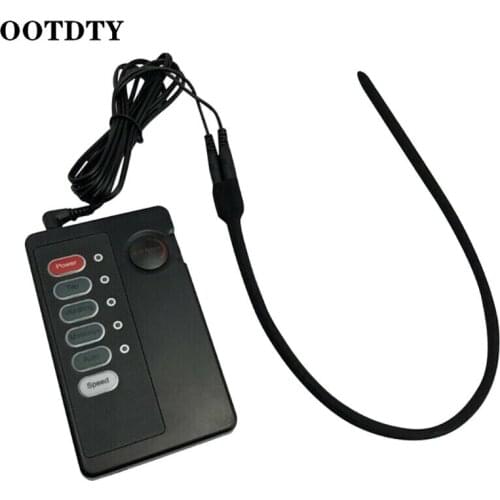 Electric Shock Urethral Sounds Silicone Dildo Plug Stretcher Dilator Set Adult Sex Toy